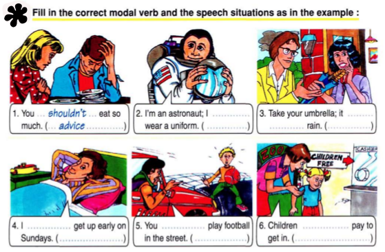 Fill in funding. Английский fill in as in the example. Correct modal verb. Fill in the correct Future form then identify the Speech situations shall i. Write the correct modal verb.